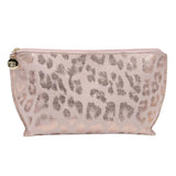 Light Pink Leopard Makeup Bag